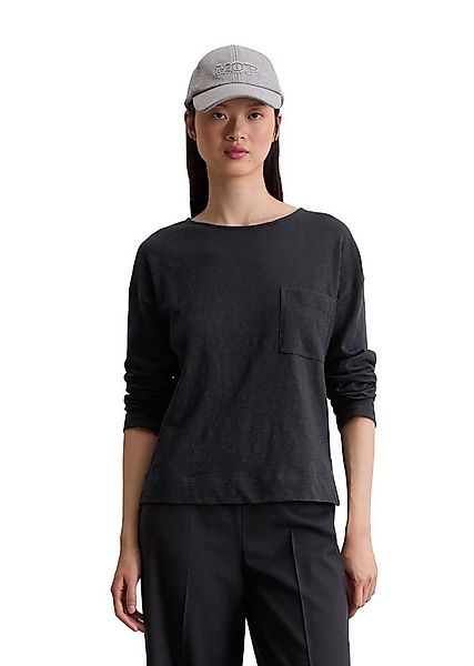 Marc O'Polo Langarmshirt aus Slub Jersey günstig online kaufen
