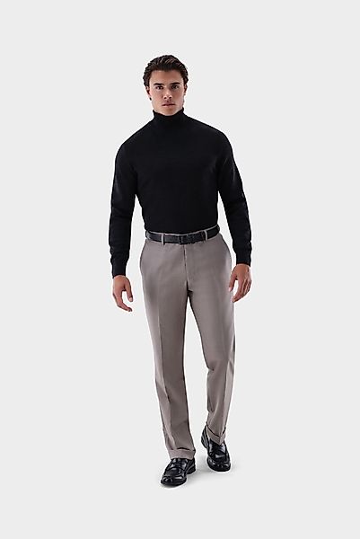 Rollkragenpullover aus Merzerisierter Merinowolle günstig online kaufen