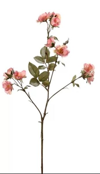 Kunstblume Rosenzweig rose 73 cm günstig online kaufen