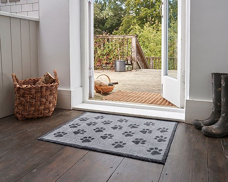 Turtle Mat Fußmatte "Paws Grey" günstig online kaufen
