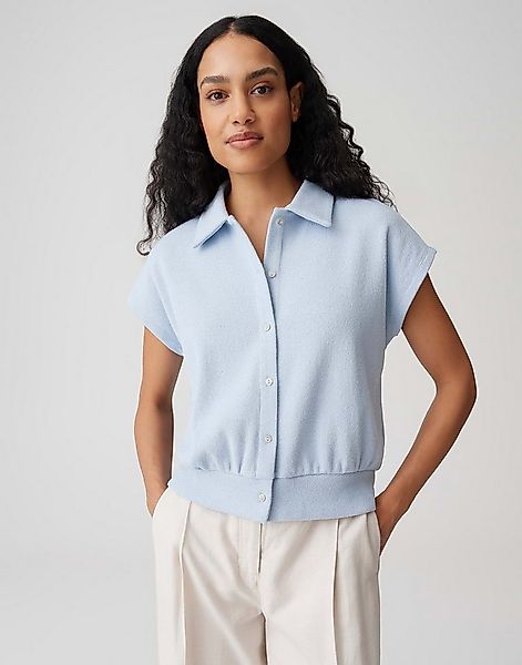 OPUS Sweatshirt Glaya aus Sweatware mit Strick Optik leicht elastischer Sto günstig online kaufen