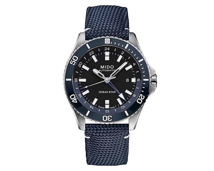 Mido Schweizer Uhr Herrenuhr MIDO Ocean Star Automatik GMT günstig online kaufen