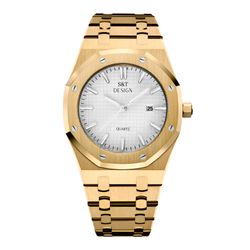 S&T Design Quarzuhr Herrenuhr Armbanduhr Edelstahl günstig online kaufen