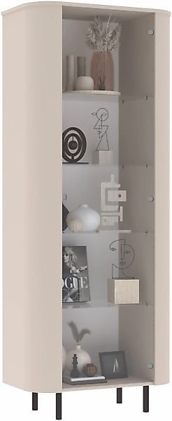 INOSIGN Vitrine "Lido, Standvitrine 200 cm hoch, 1 Tür, Glasvitrine, Vitrin günstig online kaufen
