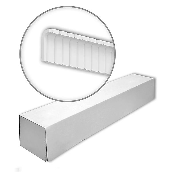 PROFHOME 150805-Box Eckleisten 1 Karton Set mit 6 Deckenleisten 12,04 m Wei günstig online kaufen