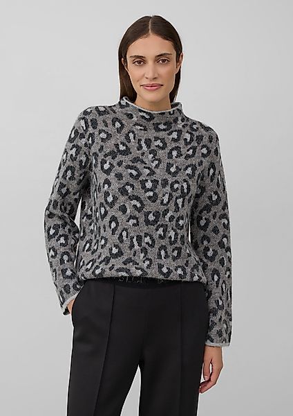 s.Oliver BLACK LABEL Strickpullover Relaxed-Fit-Pullover mit günstig online kaufen