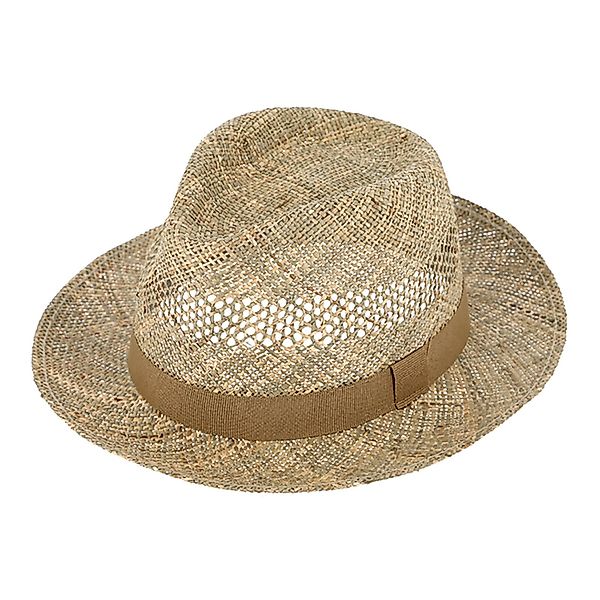 Fiebig Strohhut Strohhut Fedora aus Seegras günstig online kaufen
