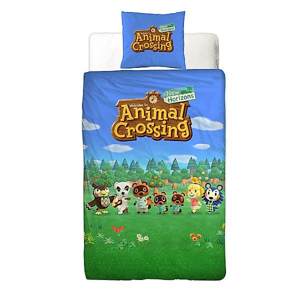 Familando Kinderbettwäsche Animal Crossing "New Horizons" günstig online kaufen