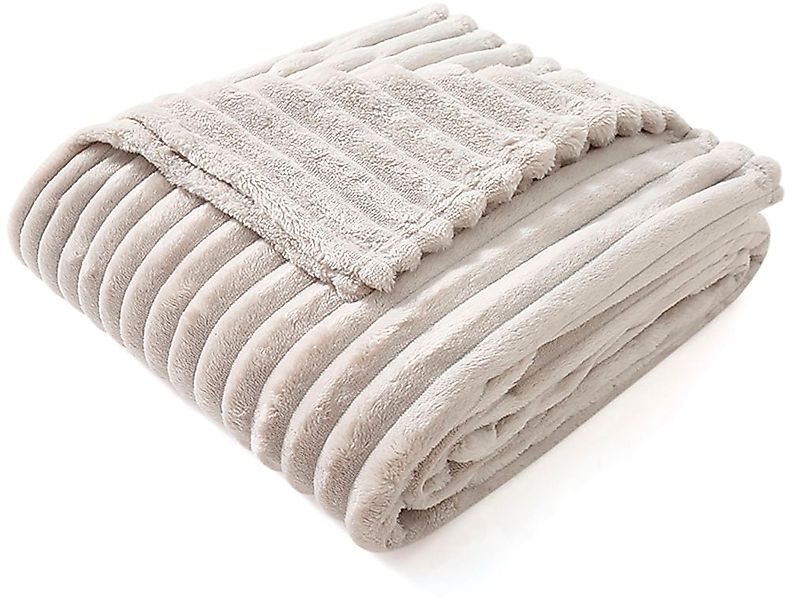 OTTO home Wohndecke "Millara" Kuscheldecke in Cord-Optik, 150x200 cm, Wohnd günstig online kaufen