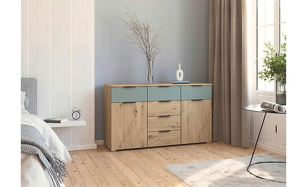Sideboard  Skyla ¦ holzfarben ¦ Maße (cm): B: 140 H: 81 Kommoden & Sideboar günstig online kaufen