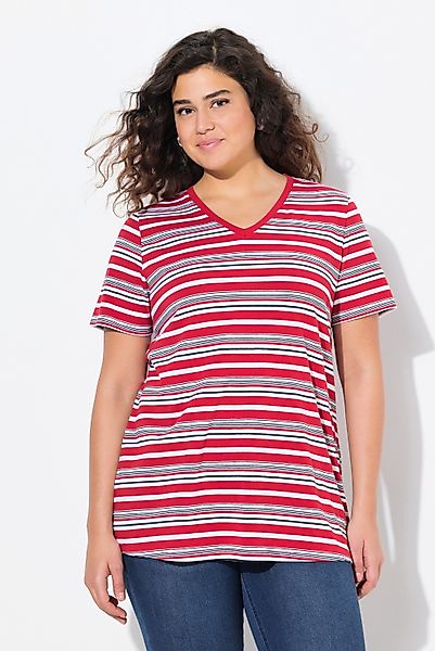 Ulla Popken T-Shirt Shirt Ringel Classic günstig online kaufen