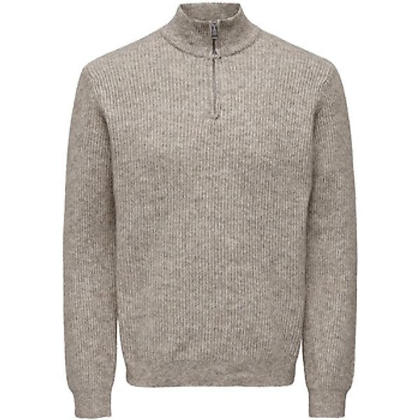 Only & Sons   Pullover Pullover REGAN Strickpullover Troyer günstig online kaufen