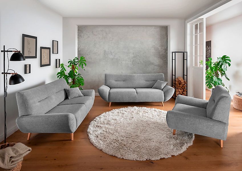 Home affaire Polstergarnitur "Drago elegant und zeitlos, komfortabel, moder günstig online kaufen