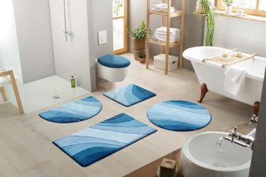 my home Badematte "Josie, Badvorleger, Badezimmer Teppich" Höhe 20 mm rutsc günstig online kaufen