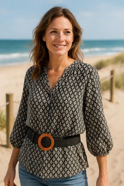 Ella Jonte Flechtgürtel sommerlicher Boho Stretchgürtel günstig online kaufen