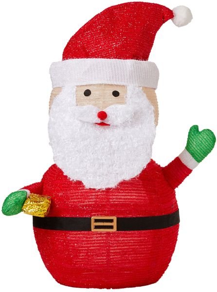 Northpoint Weihnachtsfigur LED Weihnachtsmann 70cm hoch günstig online kaufen