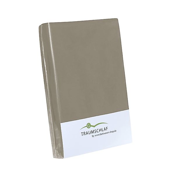 TRAUMSCHLAF Spannbettlaken Jersey-Elasthan Stretch, Jersey, Gummizug: günstig online kaufen
