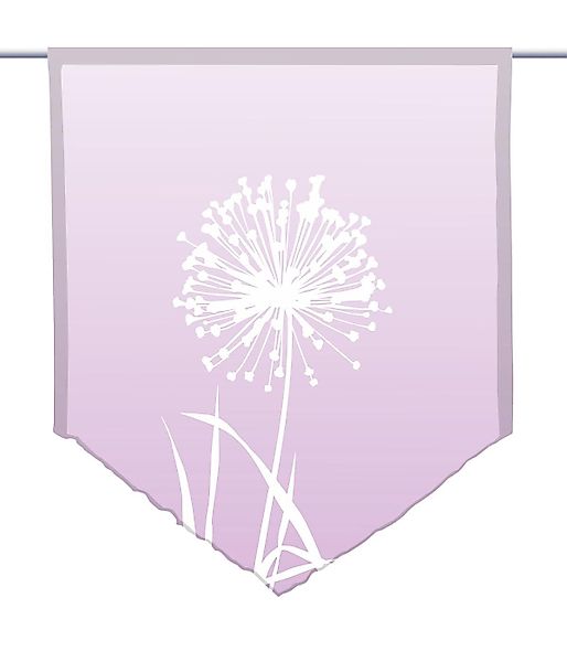gardinen-for-life Scheibengardine Allium 24 flieder - günstig online kaufen