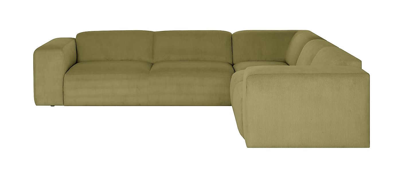 NADUVI Collection | Ecksofa Hilton 6-Sitzer Rippenstoff günstig online kaufen