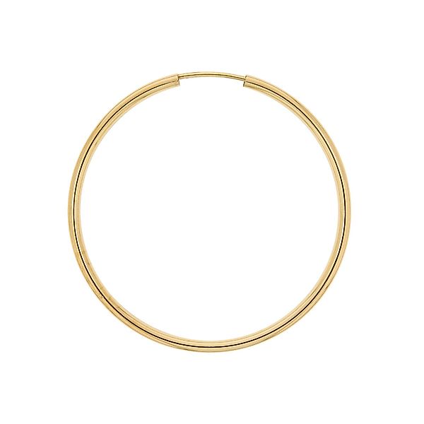 Vivance Paar Creolen 585/- Gelbgold glanz günstig online kaufen