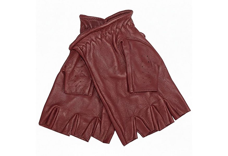 German Wear Lederhandschuhe Driving-GL3 Driving Halbfinger Fingerlose Autof günstig online kaufen