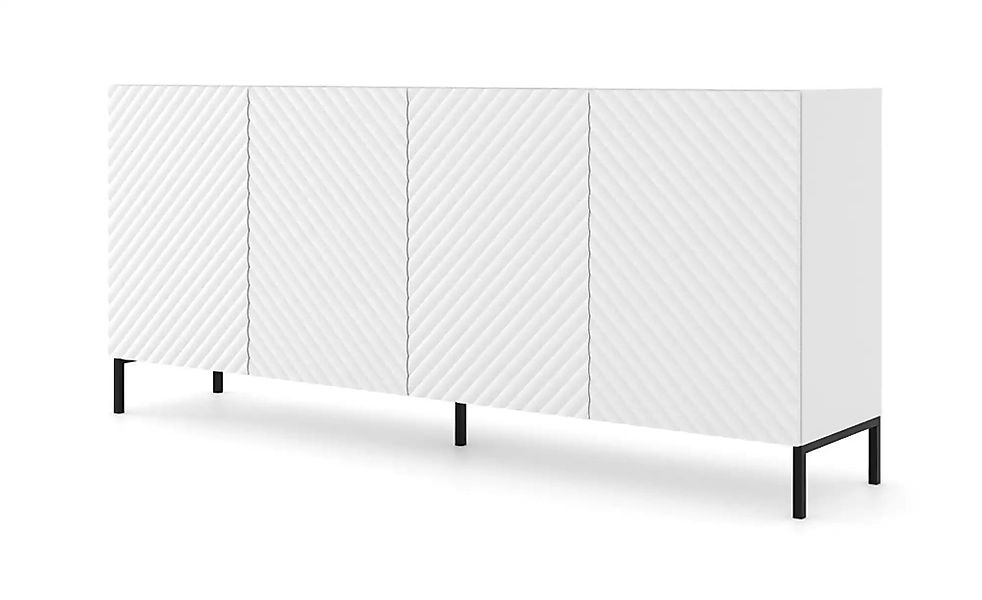 Sideboard   ¦ weiß ¦ Maße (cm): B: 200 H: 87 Kommoden & Sideboards > Sidebo günstig online kaufen