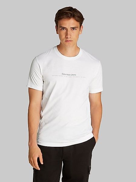 Calvin Klein Jeans Rundhalsshirt MINIMAL LOGO TEE Logodruck günstig online kaufen