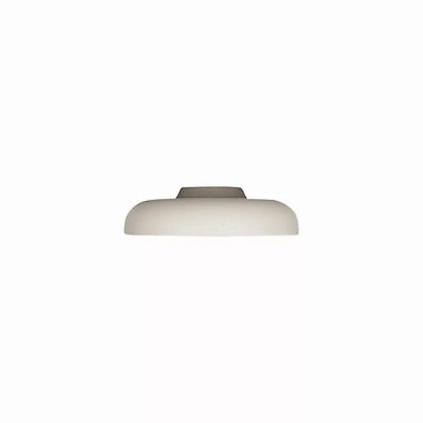 Deckenleuchte Zero metall grau / Ø 40 cm - Lumen Center Italia - Grau günstig online kaufen