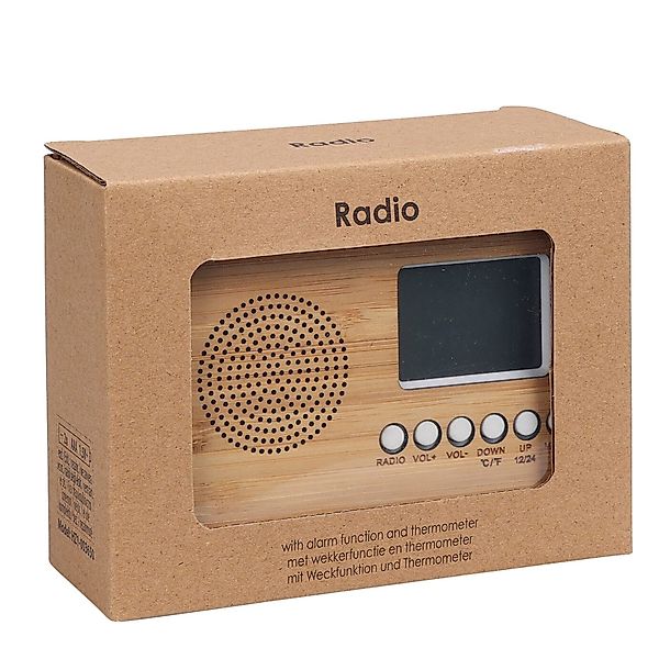 Koopman Radiowecker Wecker mit Radio und günstig online kaufen