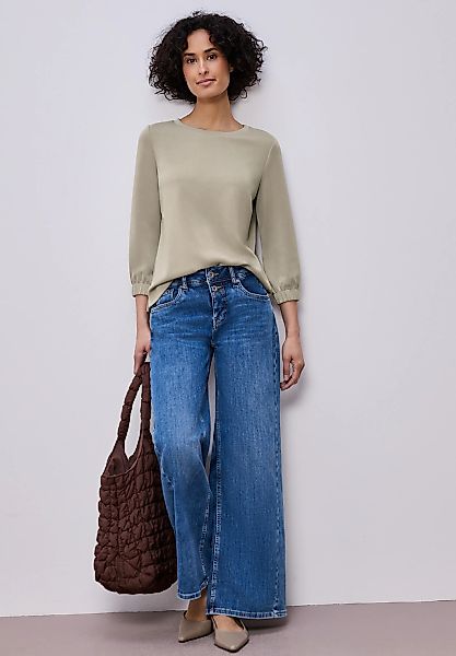 STREET ONE 3/4-Arm-Shirt im Silk Look günstig online kaufen