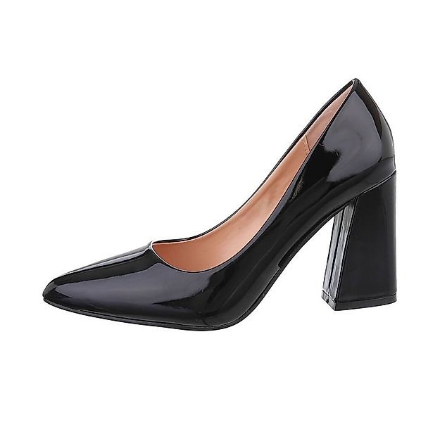 Ital-Design Damen Abendschuhe Elegant High-Heel-Pumps (85744363) Blockabsat günstig online kaufen