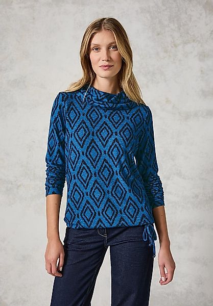 CECIL Langarmshirt mit Tunnelzug am Saum günstig online kaufen