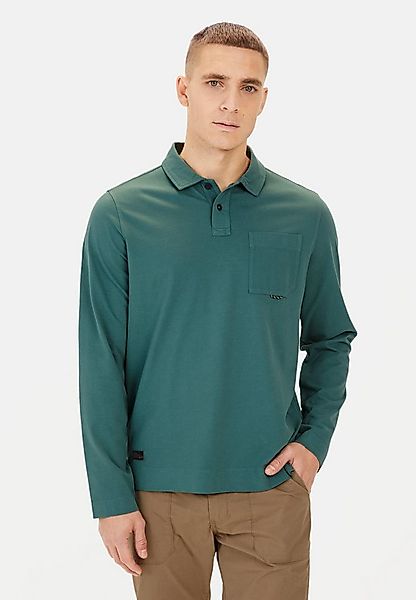 camel active Poloshirt aus reiner Baumwolle Langarm Polo Shirts_Langarm-Pol günstig online kaufen
