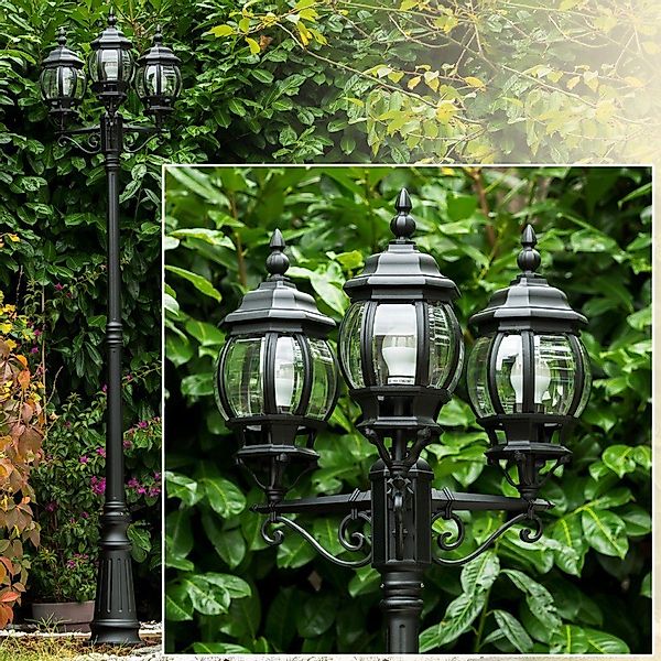 hofstein Außen-Stehlampe »Adro« Außenleuchte Kandelaber in günstig online kaufen