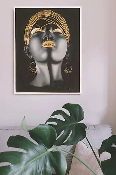 Wandbild 70x90 cm AFRICAN LADY günstig online kaufen