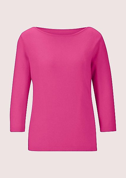 MADELEINE Longpullover "Strickpullover Kaschmirpullover mit U-Boot-Ausschni günstig online kaufen