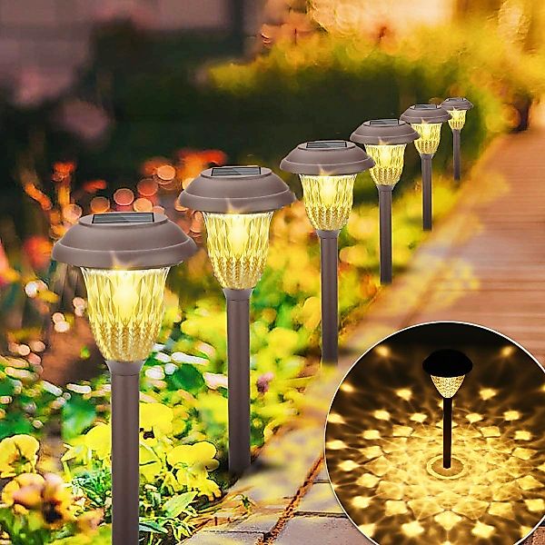 oyajia LED Solarleuchte Solarlampen für Außen günstig online kaufen