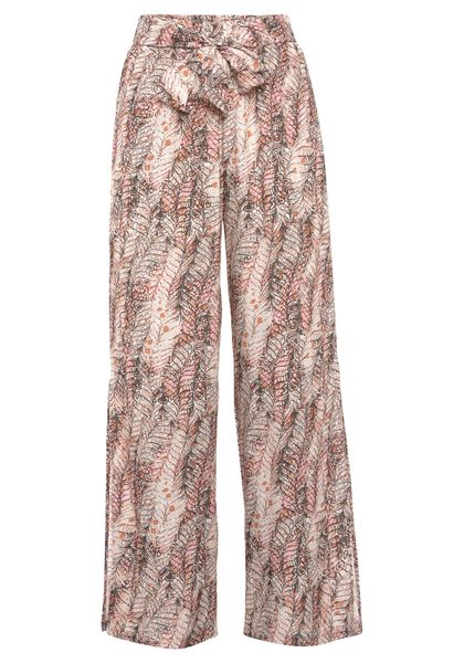 Buffalo Palazzohose (mit Bindegürtel) mit Alloverdruck, günstig online kaufen