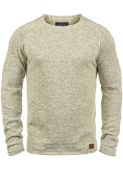 Blend Strickpullover BHDan Stilvoller Strickpullover mit aufgerollten Säume günstig online kaufen