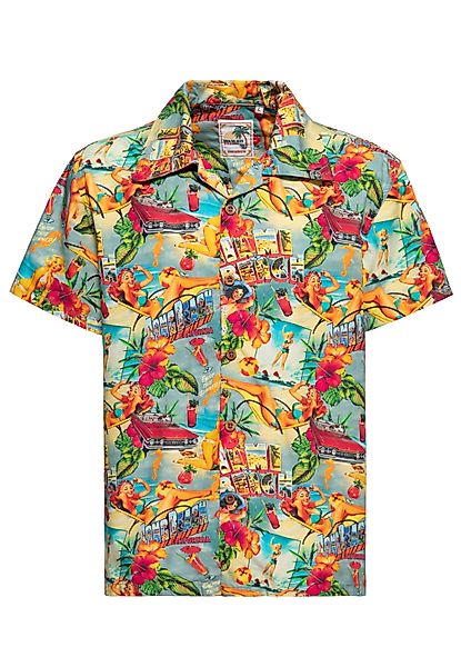 KingKerosin Kurzarmhemd Miami & Long Beach günstig online kaufen