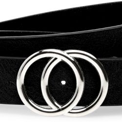 Caspar Synthetikgürtel GU322 eleganter Damen Hüftgürtel günstig online kaufen