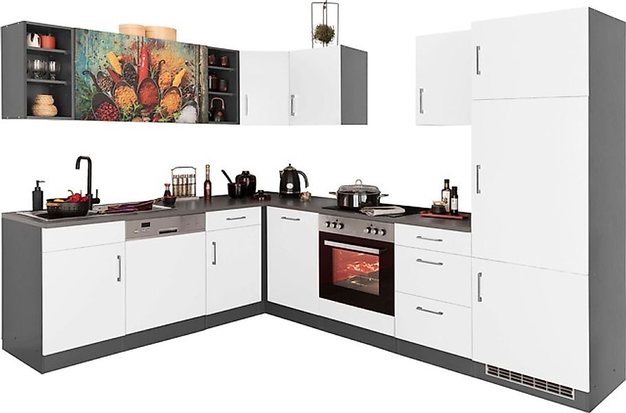 KOCHSTATION Küchenzeile »KS-Paris – Küchen mit einzigartigen Fotomotiven au günstig online kaufen