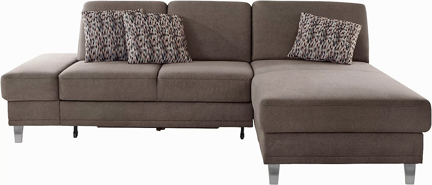 sit&more Ecksofa "Clio L-Form", wahlweise mit Bettfunktion oder Vorziehsitz günstig online kaufen