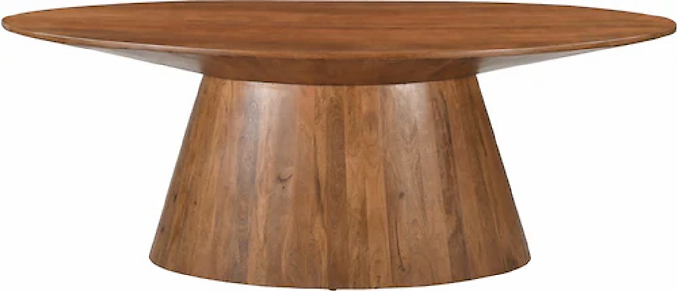 SIT Esstisch »MANGO NATURAL« mit ovalem Sockelfuß günstig online kaufen