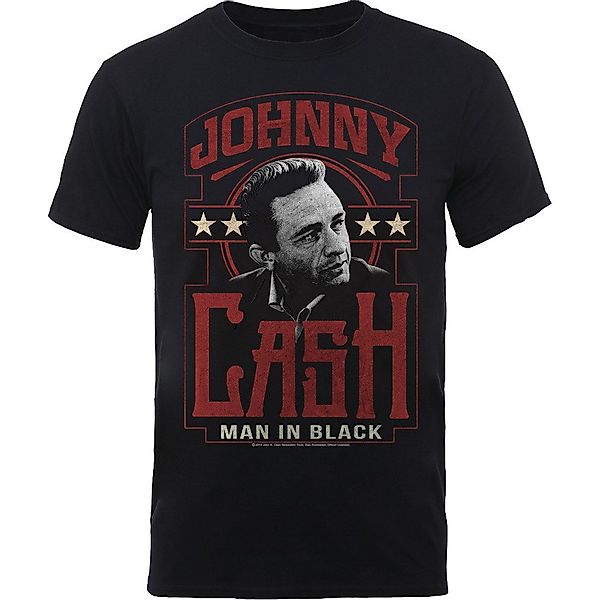 Johnny Cash T-Shirt Man In Black günstig online kaufen