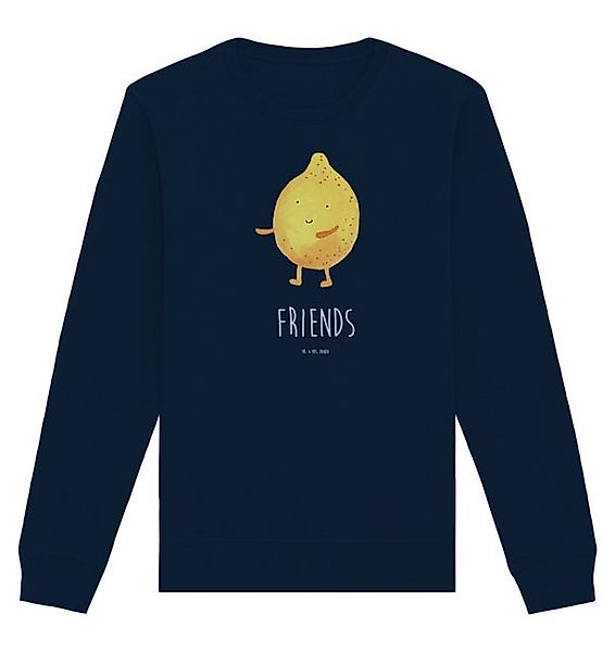 Mr. & Mrs. Panda Longpullover Größe L Beste Freunde Zitrone - French Navy - günstig online kaufen