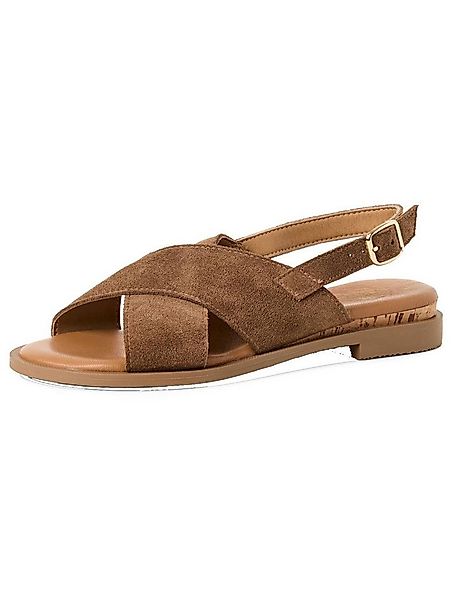 Tamaris Tamaris Sandalen Veloursleder Riemchensandale günstig online kaufen