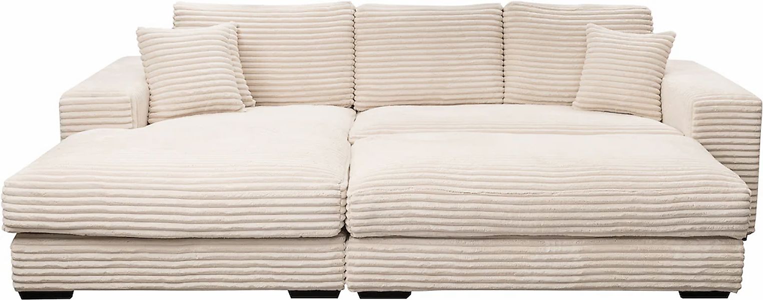 WERK2 Ecksofa "Eden" mit Polsterhocker günstig online kaufen
