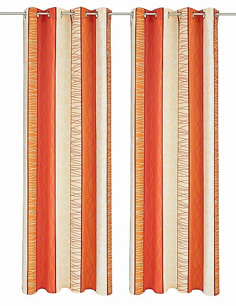 my home Vorhang »Gosen«, (2 St.), Gardine, 2-er Set, Fertiggardine, Längsst günstig online kaufen