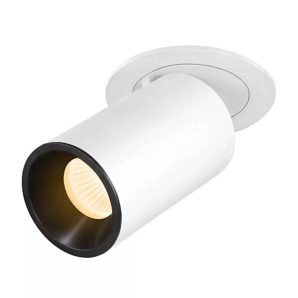 LED Deckeneinbauspot Numinos Projector M in Weiß und Schwarz 17,5W 1500lm 3 günstig online kaufen
